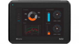 X2 MARINE 7 HB SC, HMI Touch Panel, X2 Marine, 7", 800 x 480, 1000cd/m², 2GB, IP20, Beijer Electronics