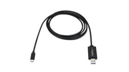 USBC3LINK, USB Cable USB-C Plug - USB-A Plug 2m USB 3.0 Black, StarTech.com
