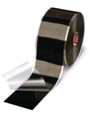 04600 25MM X 10 M BLACK, Self-fusing silicone tape black 25 mmx10 m, Tesa