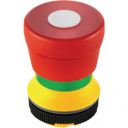 1.30.273.101/2200, Emergency stop pushbutton, IP 69K 22 mm red, RAFI