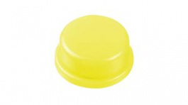 U5555, Switch Cap, Round, Yellow, APEM