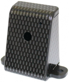 CBRPC-CAR-NL, Raspberry cam enclosure carbon silver, CamdenBoss