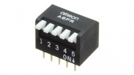 A6FR-7104, Переключатель: DIP-SWITCH; OFF-ON; 0,025A/24ВDC; Пол: 2; -20?70°C, Omron