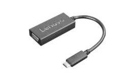4X90M42956, Adapter, USB-C Plug - VGA Socket, 1900 x 1080, Black, Lenovo