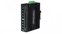TI-PG80B, PoE Switch, Unmanaged, 1Gbps, 200W, RJ45 Ports 8, PoE Ports 8, Trendnet