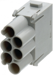 09140063041, Разъем: HAN; модуль; "папа"; Han Modular E Protected; PIN:6; 16А, Harting