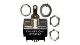 12TS115-7, Toggle Switches DPDT 3 POSITION SOLDER T, Honeywell