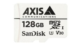 01491-001, Surveillance Card, microSDXC, 128GB, Suitable for M1045-LW/M1134/P1375-E/P1378/M2026-LE Mk II/Q1798-LE, AXIS