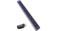 RND 465-00230 PDU 19'', 8 x C19, Black, Plug T23