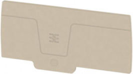 1988340000, End plate N/A 93 x 2.4 x 46 mm beige A, Weidmuller