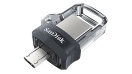 SDDD3-032G-G46, Флешка; OTG, USB 3.0; Ultra Dual OTG; 32ГБ; 150МБ/с, Sandisk