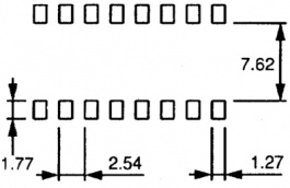 IKN0803000, DIL switch SMD 8P, APEM