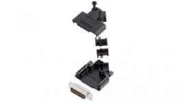 D45PK-P-15-DMP-K, D-Sub plug kit 15P, Encitech Connectors
