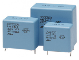 PHE840EA5150MA01R17, X2 capacitor, 15 nF, 300 VAC, Kemet