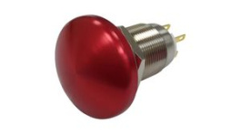 RND 210-00619, Vandal-Proof Pushbutton Switch, 1CO, ON-ON, IP65, Blade Terminal, 2.8 x 0.5 mm, RND Components