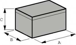 ABS 100/50 LT, Клеммная коробка с крышкой 80 x 130 x 50 mm ABS, Fibox