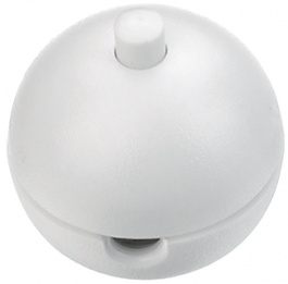 8018-008.01, Cord intermediate switch 1-pole white, interBAR