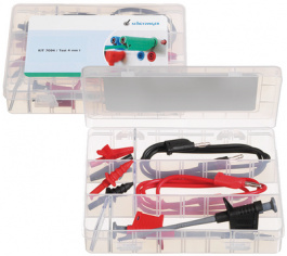 KIT 7094 / TEST 4 MM I, Test Lead Set diam. 4 mm, Schutzinger