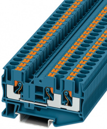 3211485, PT 6-TWIN BU terminal block blue 0.5...6 mm2, Phoenix Contact