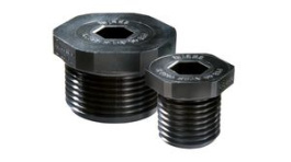 EX-EVSG 20, Stop End IP66/IP68 M20 Polyamide Black, WISKA LTD