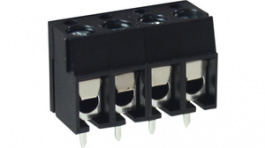 RND 205-00003, Wire-to-board terminal block 0.3-2 mm2 (22-14 awg) 5 mm, 4 poles, RND Connect