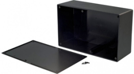 RND 455-00099, Plastic enclosure 217 x 138 x 82.2 mm black ABS, RND Components