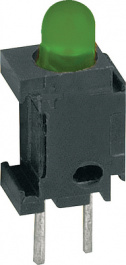 2311.8031, LED; в корпусе; зеленый; 2,8мм; Кол-во диод: 1; 20мА; 40°; 10?20мкд, Mentor