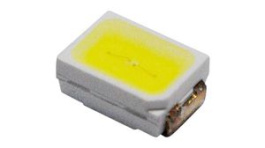 RND 135-00238, SMD LED White 6500K 2300mcd PLCC-2, RND Components