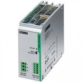 2866323 (TRIO-PS/1AC/24DC/10), Switched-Mode Power Supply Adjustable, 24 VDC/10 A, 240 W, Phoenix Contact