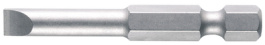 7040Z/6.5-50, Long bit for slotted screws 50 mm 4, Wiha