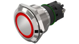82-6152.21A4, Illuminated Pushbutton 1CO, IP65/IP67, LED, Red/Green, Maintained Function, EAO