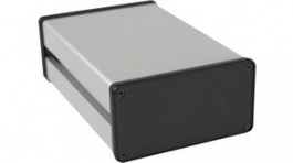 1455NC1602, Extruded Enclosure, Clear Anodized , 103 x 160 x 53 mm, Aluminium, 1455, Hammond