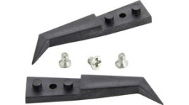 A246SV, Plastic Spare Tweezer Tips Bent/Fine 36mm, Ideal-Tek