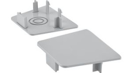 4058075100411, Endcaps for Mounting Rail 12mm Aluminium, LEDVANCE