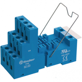 092.71, Монтажный держатель; Назначение: 92.03; Серия: 62.32,62.33, FINDER