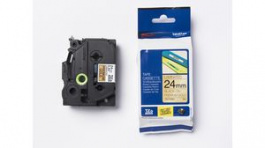 TZE-PR851, P-touch Tape, Film, 24mm x 8m, Gold, Brother