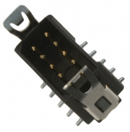 M80-8281042, Pin header dual-row 2x5P, Harwin