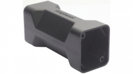 AC-D-ADAPTER, Adapter housing AC Black, Amphenol