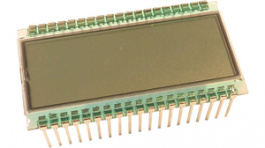DE 124-RS-20/7,5 (3 Volt), 7-segment LCD 6.0 mm 1 x 8, Display Elektronik