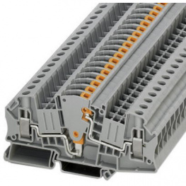 3047400, Feed-through terminal block grey 0.2...10 mm2, Phoenix Contact