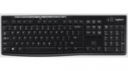 920-003754, Keyboard, K270, BE Belgium, AZERTY, USB, Wireless, Logitech