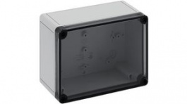 11101601, Plastic Enclosure Without Knockouts, 180 x 130 x 90 mm, Polystyrene, IP66, Grey, Spelsberg