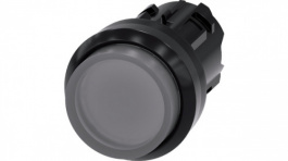3SU1001-0BB70-0AA0, SIRIUS ACT Illuminated Push-Button front element Plastic, clear, Siemens