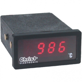 CAM100 P24-00-2-0000, Temperature Display, Pt100, Pt100, 8 mm, 24 VDC, 31/2 digits, Christ-Elektronik