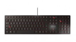 JK-1600FR-2, Slim Keyboard, SX, KC6000, FR France/AZERTY, USB, Black, Cherry
