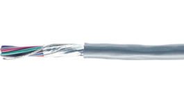 2403C SL005 [30 м], Кабель; 3x22AWG; многопров; Cu; экранированный; ПВХ; серый; 30,5м, Alpha Wire