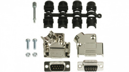 MHD45PK25-DB25PK, D-Sub plug kit 25P, MH Connectors