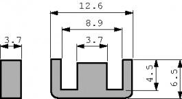 B66305-G-X187, E 13/4 core N87, TDK-Epcos