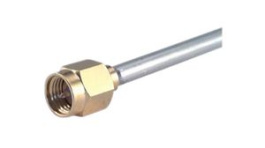 11 SMA-50-3-15/111 NH, RF Connector, SMA, Beryllium Copper, Plug, Straight, 50Ohm, Solder Terminal, Huber+Suhner