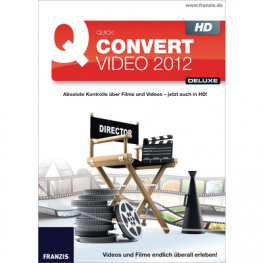 978-3-645-70132-7, Quick Convert Video 2012 HD, Franzis